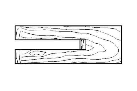 Инструмент (приспособление) для ремонта STIHL стопор поршня деревянный